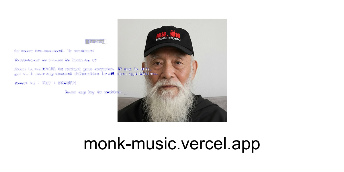 Monk Music preview 1